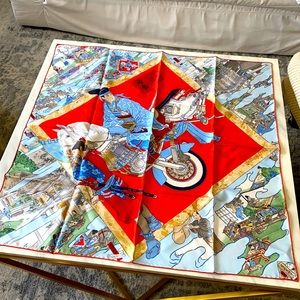 Hermes Silk Scarf NWT